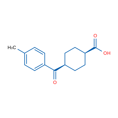 cis-4-(4-Methylbenzoyl)cyclohexanecarboxylic acid 1g