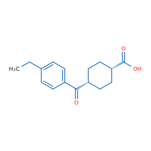 cis-4-(4-Ethylbenzoyl)cyclohexanecarboxylic acid 1g