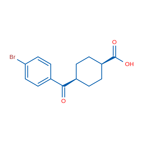 cis-4-(4-Bromobenzoyl)cyclohexanecarboxylic acid 1g