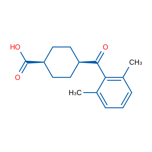 cis-4-(2,6-Dimethylbenzoyl)cyclohexanecarboxylic acid 1g