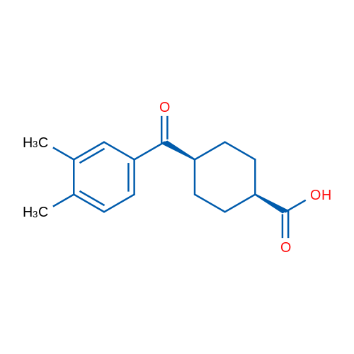 cis-4-(3,4-Dimethylbenzoyl)cyclohexanecarboxylic acid 1g