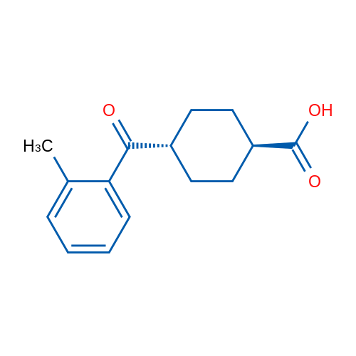 trans-4-(2-Methylbenzoyl)cyclohexanecarboxylic acid 1g