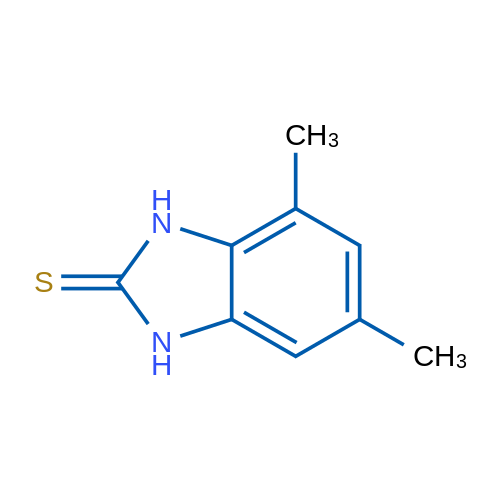 4,6-Dimethyl-1H-benzo[d]imidazole-2(3H)-thione 1g