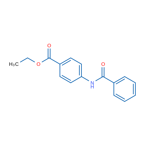 Ethyl 4-benzamidobenzoate 1g