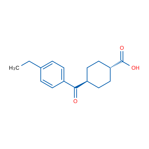 trans-4-(4-Ethylbenzoyl)cyclohexanecarboxylic acid 1g