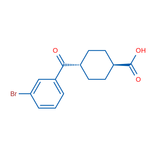 trans-4-(3-Bromobenzoyl)cyclohexanecarboxylic acid 1g