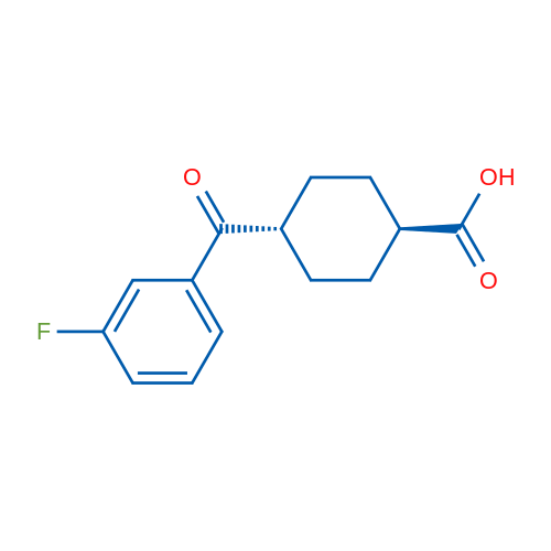 trans-4-(3-Fluorobenzoyl)cyclohexanecarboxylic acid 1g