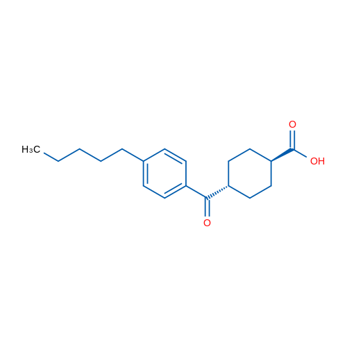 trans-4-(4-Pentylbenzoyl)cyclohexanecarboxylic acid 1g