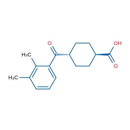 trans-4-(2,3-Dimethylbenzoyl)cyclohexanecarboxylic acid 1g