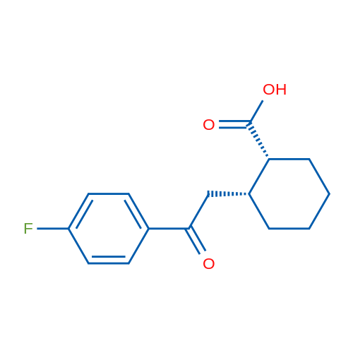 cis-2-[2-(4-Fluorophenyl)-2-oxoethyl]cyclohexane-1-carboxylic acid 1g