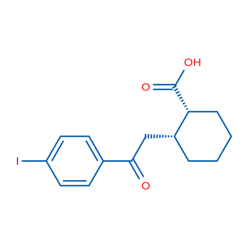 cis-2-[2-(4-Iodophenyl)-2-oxoethyl]cyclohexane-1-carboxylic acid 1g