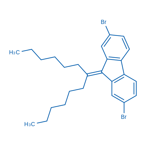 2,7-Dibromo-9-(tridecan-7-ylidene)-9H-fluorene 1g