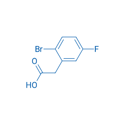 2-Bromo-5-fluorophenylacetic acid 5g