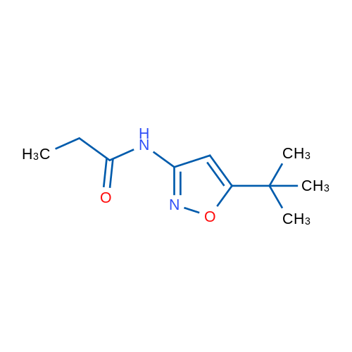 N-(5-(tert-Butyl)isoxazol-3-yl)propionamide 1g