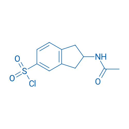 2-ACetamido-2,3-dihydro-1h-indene-5-sulfonyl chloride 100mg