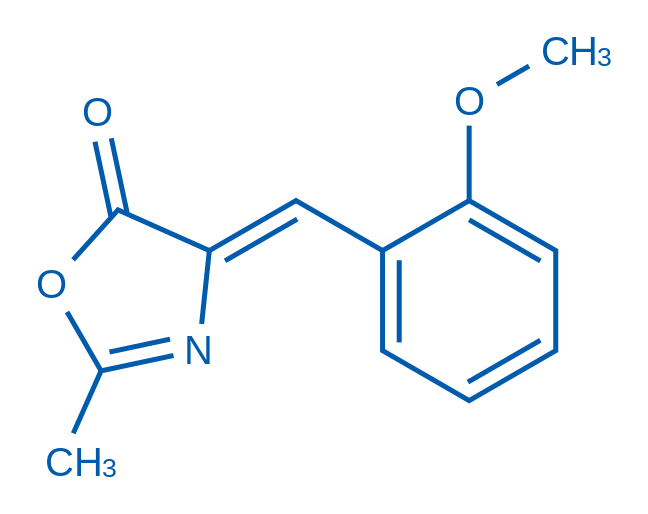 4-(2-Methoxybenzylidene)-2-methyloxazol-5(4H)-one 1g