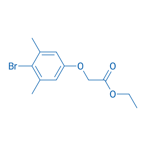 Ethyl 2-(4-bromo-3,5-dimethylphenoxy)acetate 1g