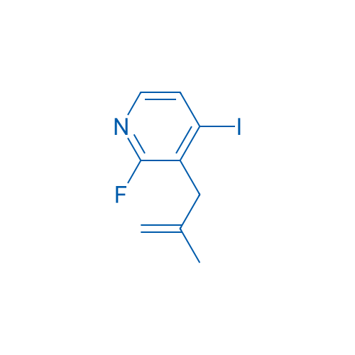 2-Fluoro-4-iodo-3-(2-methylallyl)pyridine 1g