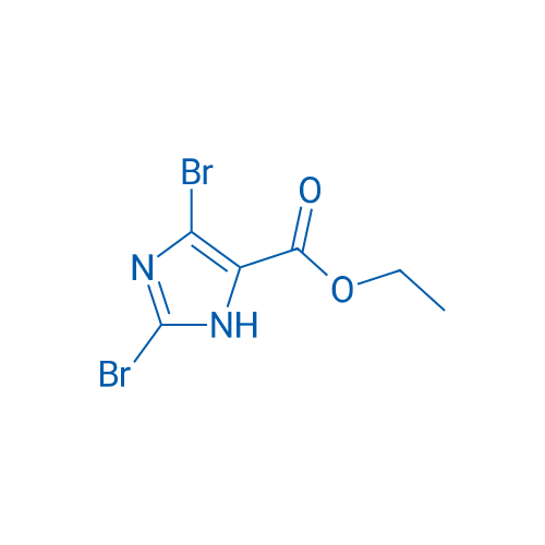 Ethyl 2,4-dibromo-1H-imidazole-5-carboxylate 100mg