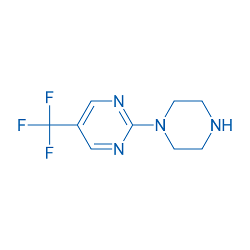 2-(Piperazin-1-yl)-5-(trifluoromethyl)pyrimidine 250mg