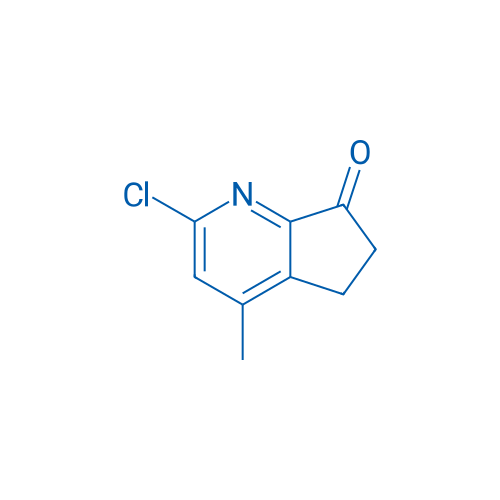 2-Chloro-4-methyl-5,6-dihydro-7H-cyclopenta[b]pyridin-7-one 5g