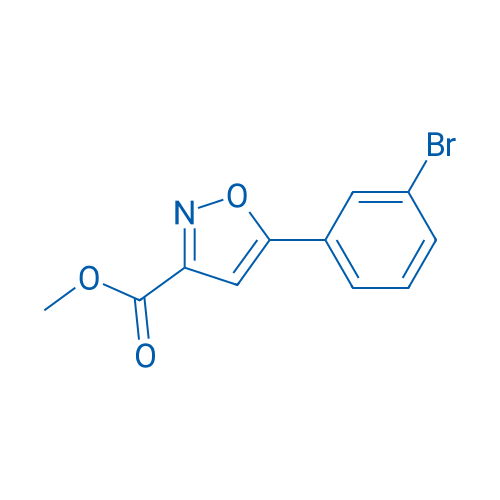 Methyl 5-(3-bromophenyl)isoxazole-3-carboxylate 250mg