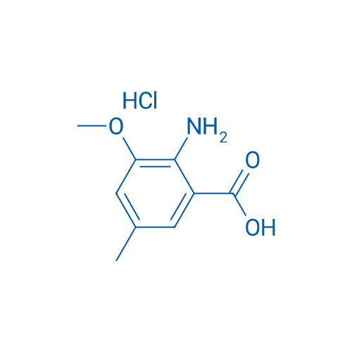 2-Amino-3-methoxy-5-methylbenzoic acid hydrochloride 100mg