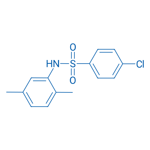 4-Chloro-N-(2,5-dimethylphenyl)benzenesulfonamide 1g