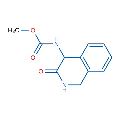 Methyl (3-oxo-1,2,3,4-tetrahydroisoquinolin-4-yl)carbamate 1g
