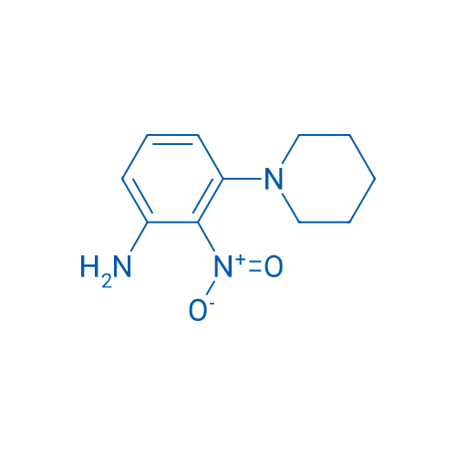 2-Nitro-3-(piperidin-1-yl)aniline 100mg