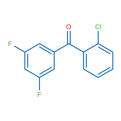 2-Chloro-3',5'-difluorobenzophenone 5g
