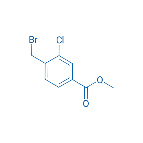 Methyl 4-(bromomethyl)-3-chlorobenzoate 250mg