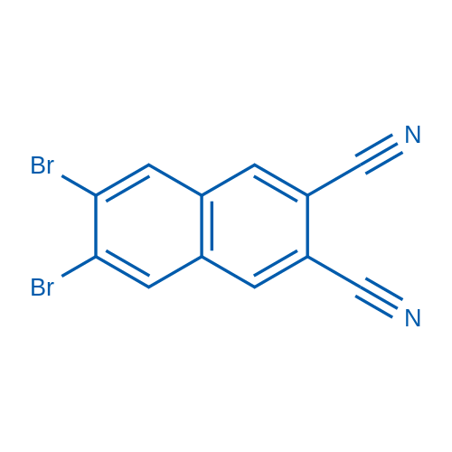 6,7-Dibromonaphthalene-2,3-dicarbonitrile 100mg