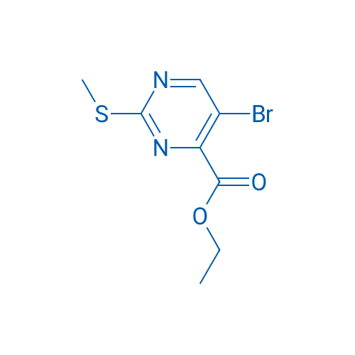 Ethyl 5-bromo-2-(methylthio)pyrimidine-4-carboxylate 1g