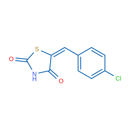 (E)-5-(4-Chlorobenzylidene)thiazolidine-2,4-dione 1g