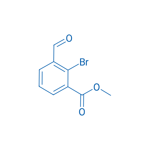 Methyl 2-bromo-3-formylbenzoate 50mg