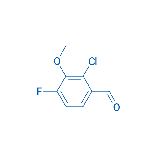 2-Chloro-4-fluoro-3-methoxybenzaldehyde 100mg