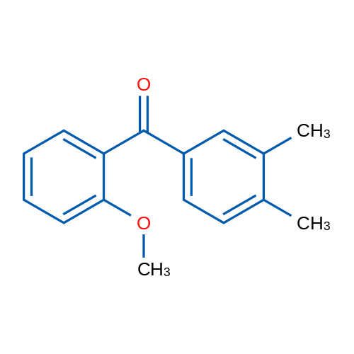 3,4-Dimethyl-2'-methoxybenzophenone 1g