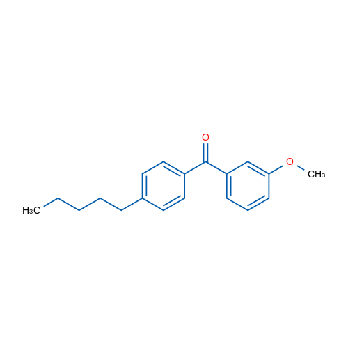 3-Methoxy-4'-n-pentylbenzophenone 1g