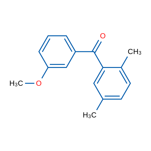 2,5-Dimethyl-3'-methoxybenzophenone 1g