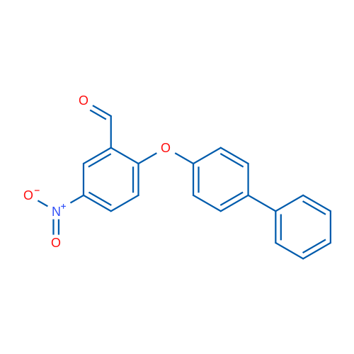 2-([1,1'-Biphenyl]-4-yloxy)-5-nitrobenzaldehyde 1g
