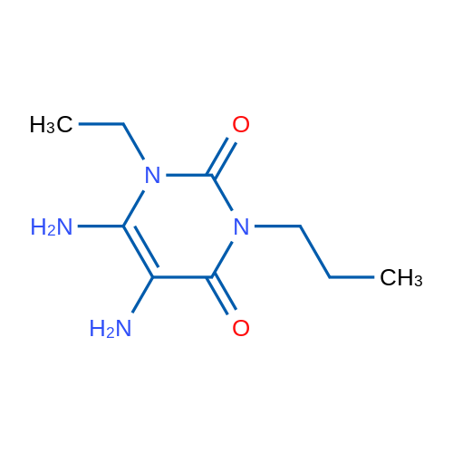 5,6-Diamino-1-ethyl-3-propylpyrimidine-2,4(1H,3H)-dione 250mg