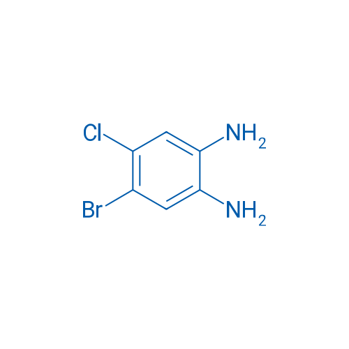 4-Bromo-5-chlorobenzene-1,2-diamine 250mg