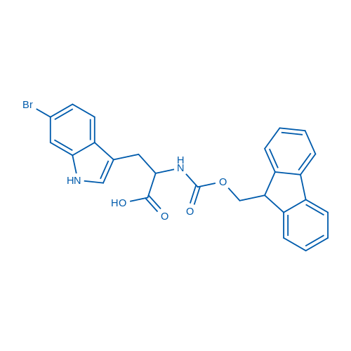 Fmoc-DL-Trp(6-Br)-OH 100mg