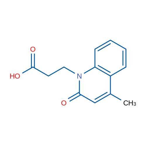 3-(4-Methyl-2-oxoquinolin-1(2H)-yl)propanoic acid 5g