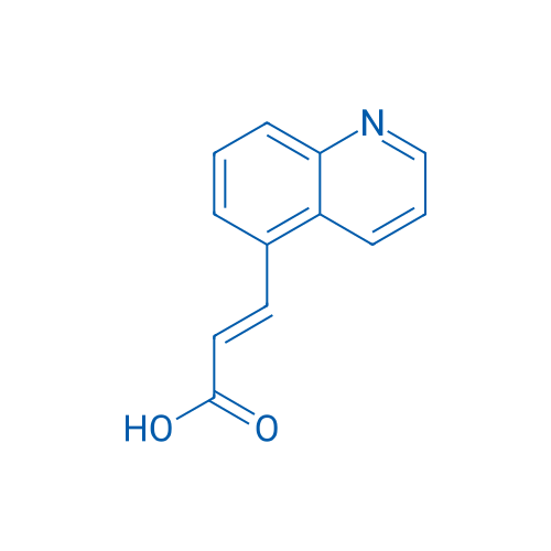 (E)-3-(Quinolin-5-yl)acrylic acid 100mg