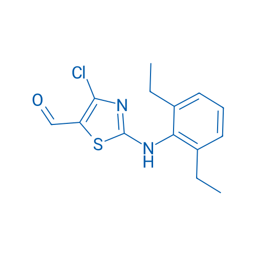 4-Chloro-2-[(2,6-diethylphenyl)amino]-1,3-thiazole-5-carbaldehyde 1g
