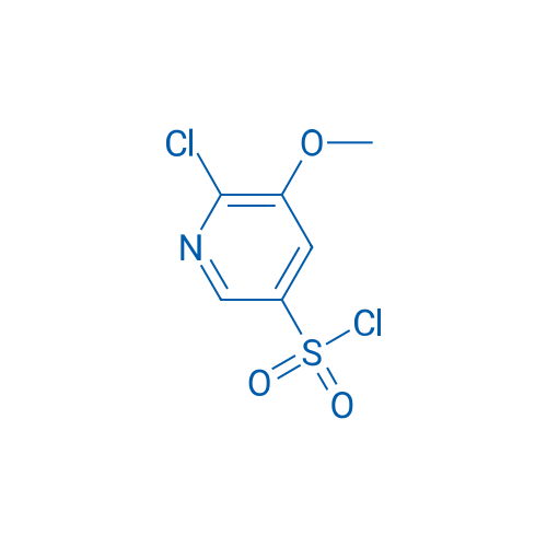 6-Chloro-5-methoxypyridine-3-sulfonyl chloride 1g