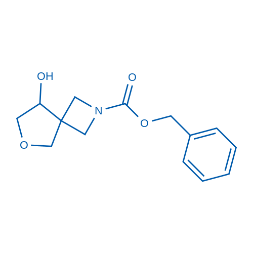 Benzyl 8-hydroxy-6-oxa-2-azaspiro[3.4]octane-2-carboxylate 250mg