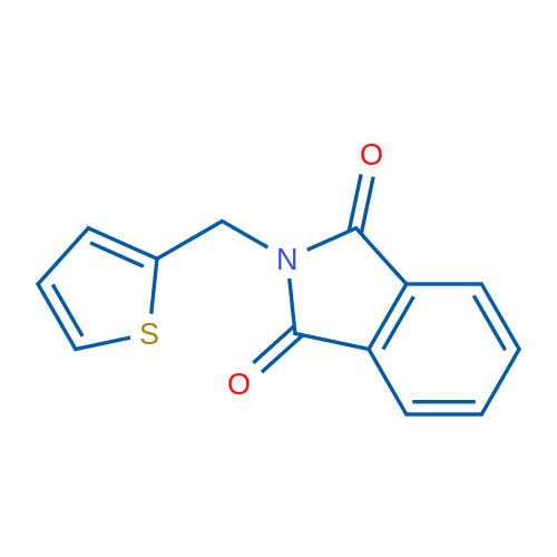 2-(Thiophen-2-ylmethyl)isoindoline-1,3-dione 5g